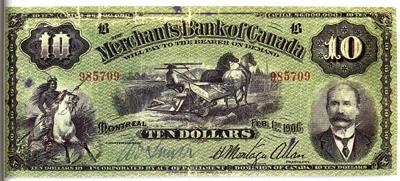 Банкнота 50 канадских долларов